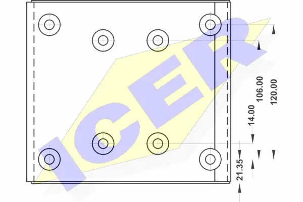 Brake Lining Kit, drum brake (21 9486 00)