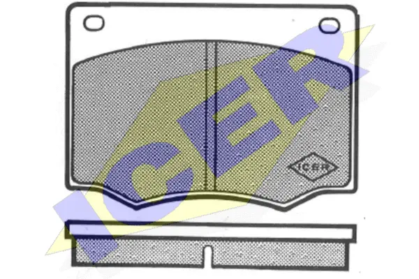 Brake Pad Set, disc brake (180094)