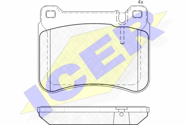 Brake Pad Set, disc brake (181769)