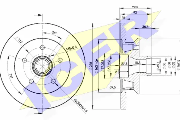 Brake Disc (78BD3113-1)