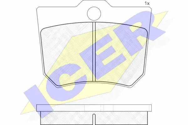 Brake Pad Set, disc brake (120349)
