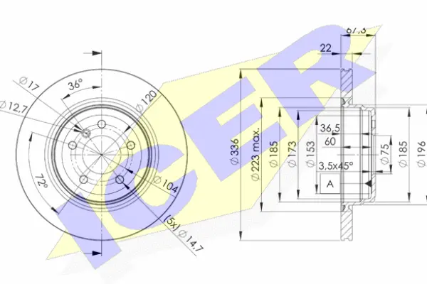 Brake Disc (78BD4655-2)