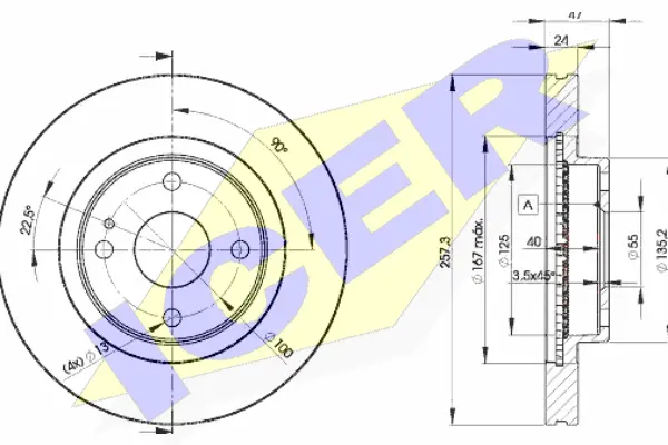 Brake Disc (78BD3266-2)