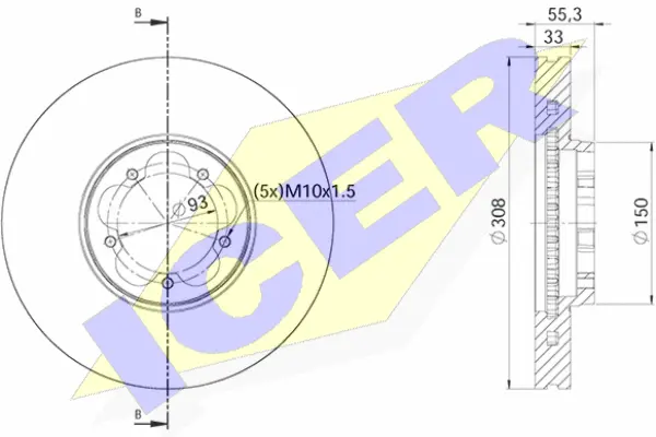Brake Disc (78BD6539-1)