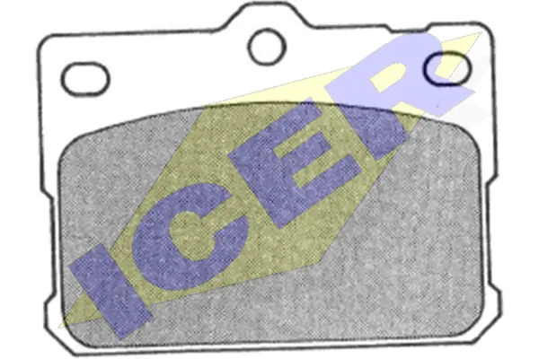 Brake Pad Set, disc brake (180354)