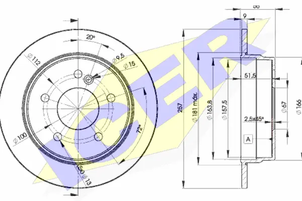 Brake Disc (78BD3181-2)