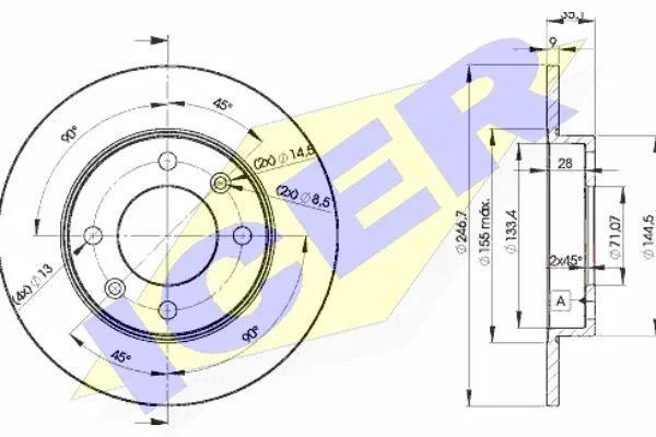 Brake Disc (78BD4746-2)