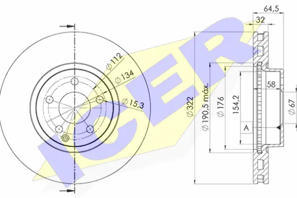 Brake Disc (78BD5558-2)