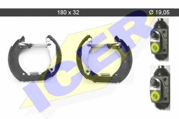Brake Shoe Set (79KT0030 C)
