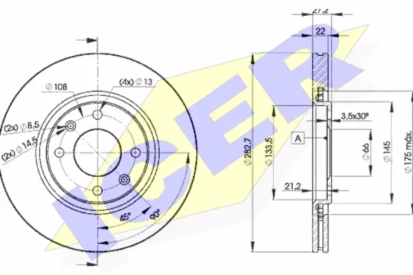 Brake Disc (78BD7810-2)