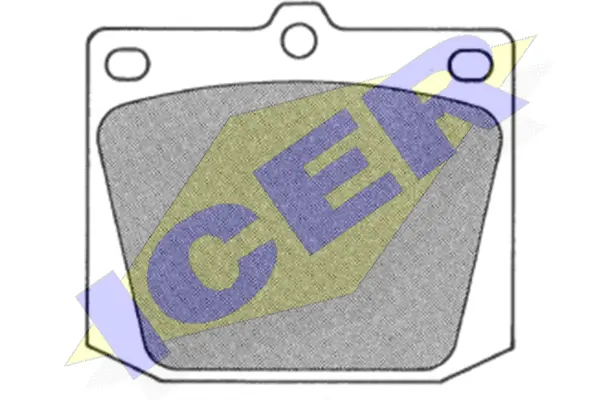 Brake Pad Set, disc brake (180096)