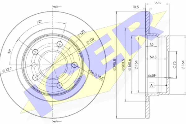 Brake Disc (78BD1725-2)