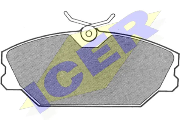 Brake Pad Set, disc brake (180669)