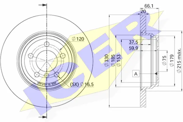 Brake Disc (78BD3420-2)