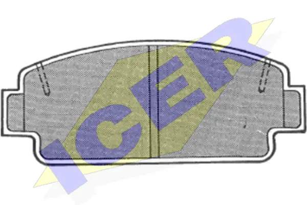 Brake Pad Set, disc brake (180651)