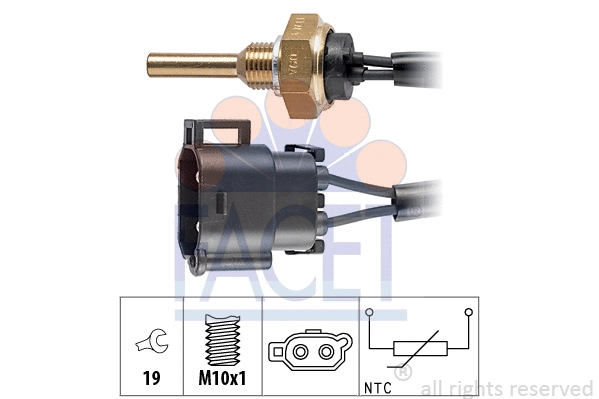Sensor, coolant temperature (7.3110)
