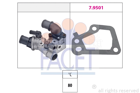 Thermostat, coolant (7.8095)