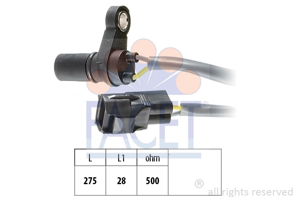 RPM Sensor, automatic transmission (9.0374)