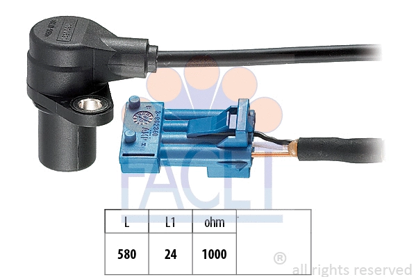 Sensor, crankshaft pulse (9.0620)