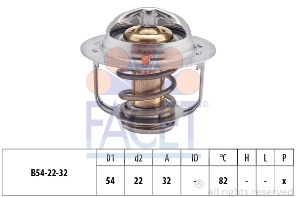 Thermostat, coolant (7.8305S)