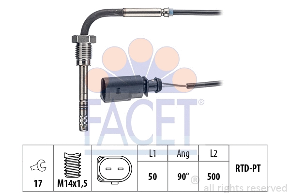Sensor, exhaust gas temperature (22.0154)