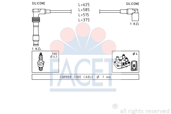 Ignition Cable Kit (4.8688)