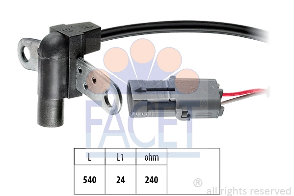 Sensor, crankshaft pulse (9.0016)