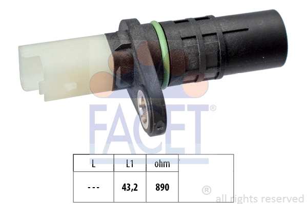 Sensor, crankshaft pulse (9.0555)