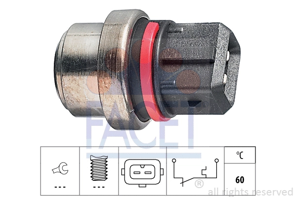 Temperature Switch, coolant warning lamp (7.4075)