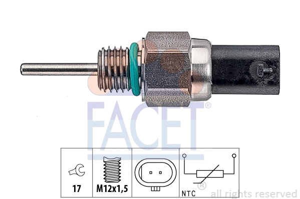 Sensor, exhaust gas temperature (22.0259)