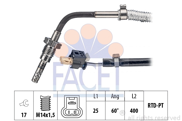 Sensor, exhaust gas temperature (22.0301)
