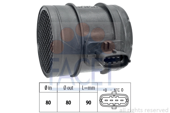 Mass Air Flow Sensor (10.1483)