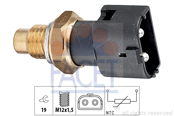 Sensor, coolant temperature (7.3109)