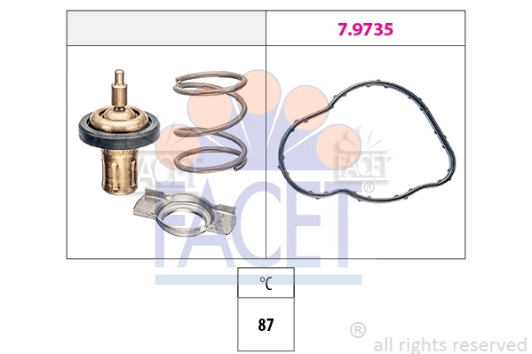 Thermostat, coolant (7.8930)