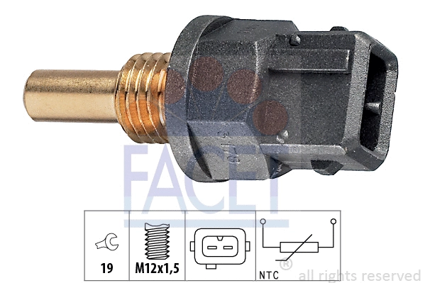 Sensor, coolant temperature (7.3178)