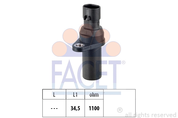 Sensor, crankshaft pulse (9.0378)