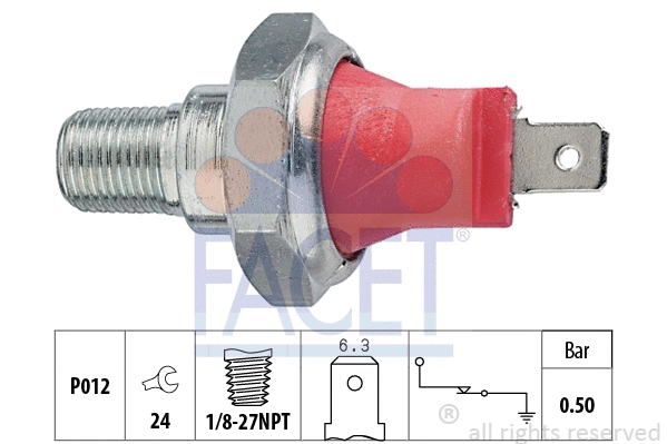 Oil Pressure Switch (7.0027)