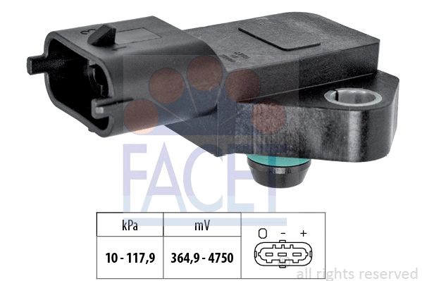 Air Pressure Sensor, altitude adaption (10.3189)