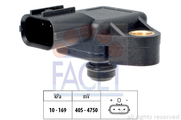 Air Pressure Sensor, altitude adaption (10.3026)