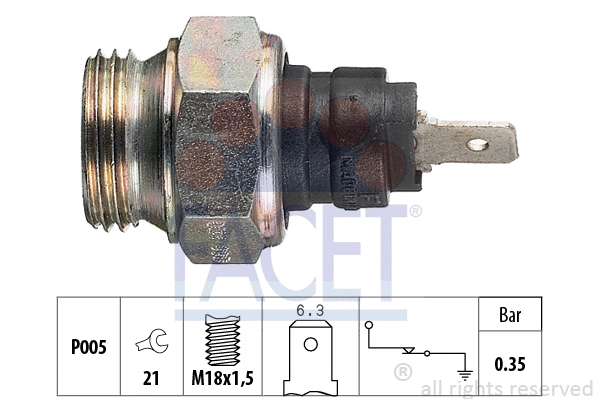 Oil Pressure Switch (7.0034)
