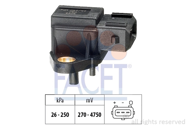 Air Pressure Sensor, altitude adaption (10.3029)