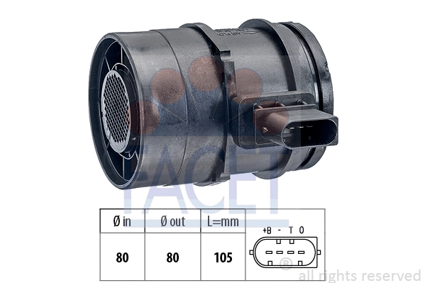 Mass Air Flow Sensor (10.1126)