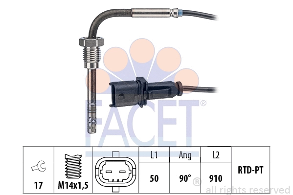 Sensor, exhaust gas temperature (22.0293)