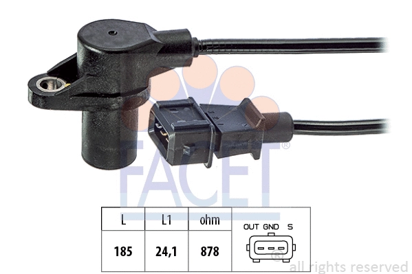 Sensor, crankshaft pulse (9.0845)