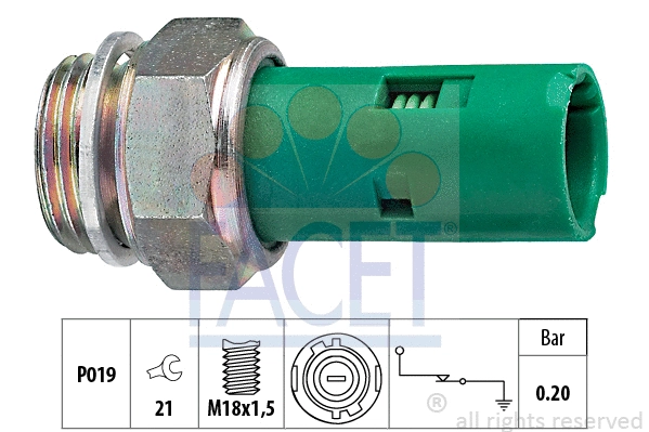 Oil Pressure Switch (7.0110)
