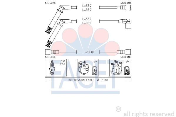 Ignition Cable Kit (4.8689)