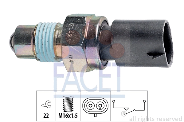 Switch, reverse light (7.6149)