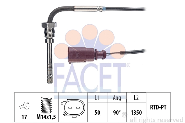 Sensor, exhaust gas temperature (22.0206)
