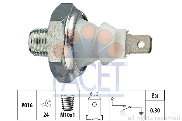 Oil Pressure Switch (7.0085)