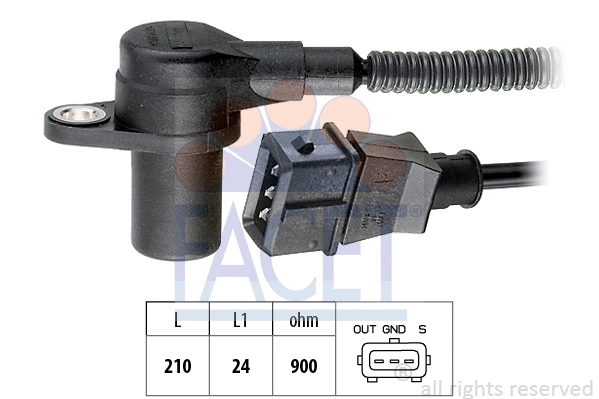 Sensor, crankshaft pulse (9.0562)